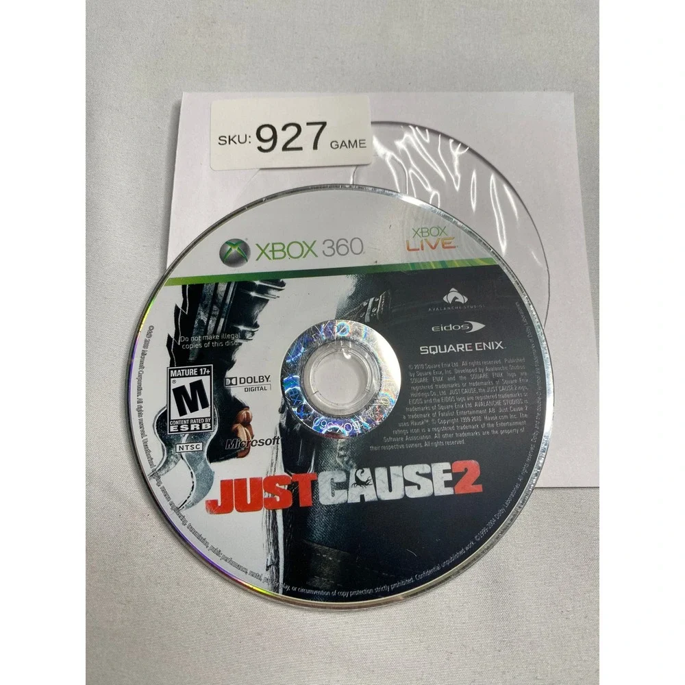 Just Cause 2 Microsoft Xbox 360